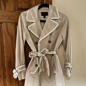Banana Republic Trench Coat Petite Small